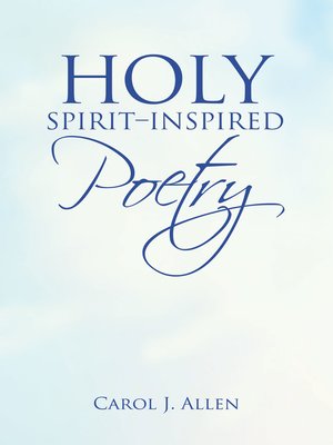 cover image of Holy Spirit–Inspired Poetry
